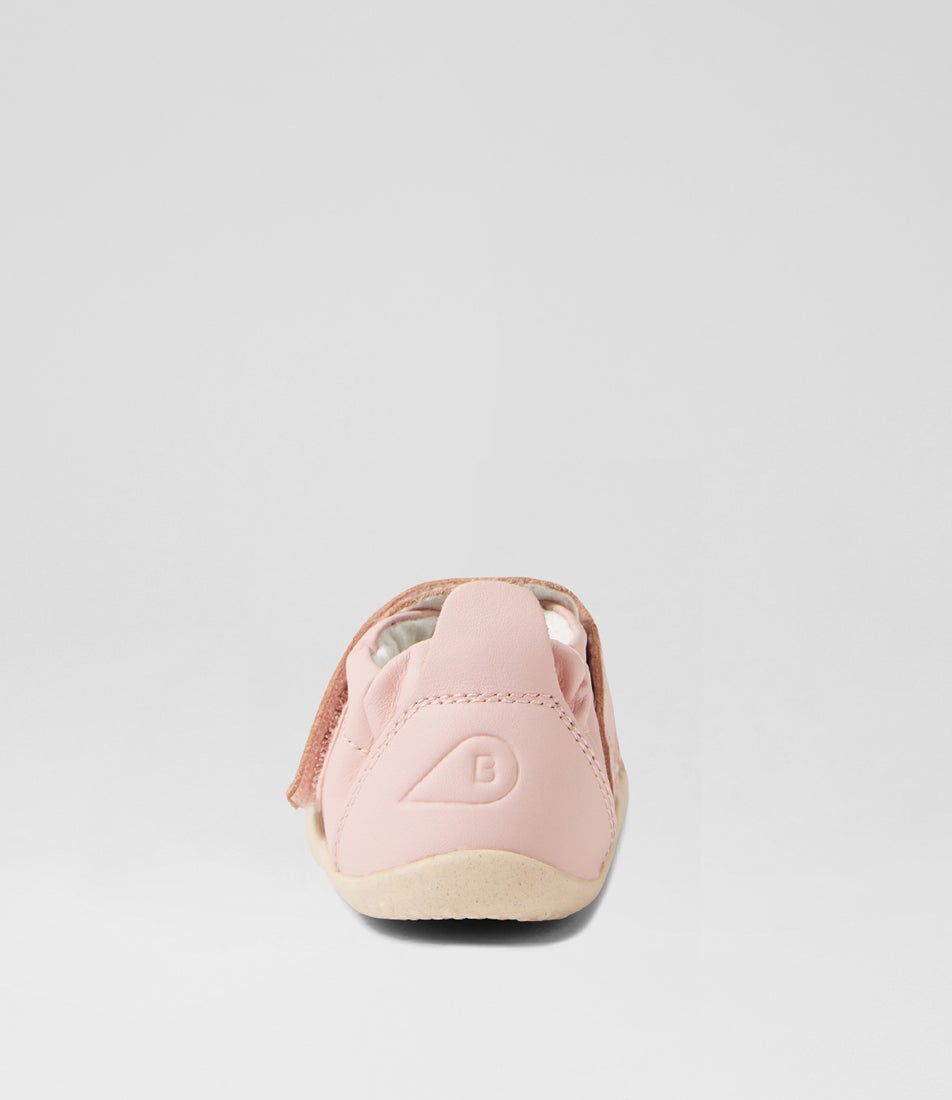 Bobux Xp Marvel Ballet Pink Leather Flat Shoes