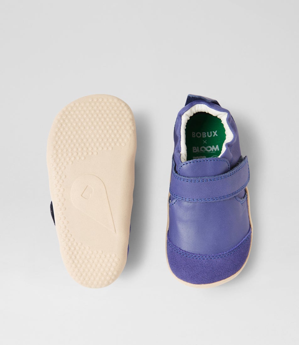 Bobux Xp Marvel Future Dusk Leather Flat Shoes