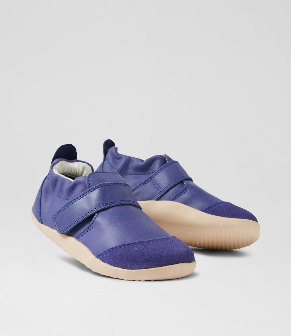 bobux Xp Marvel Future Dusk Leather Flat Shoes