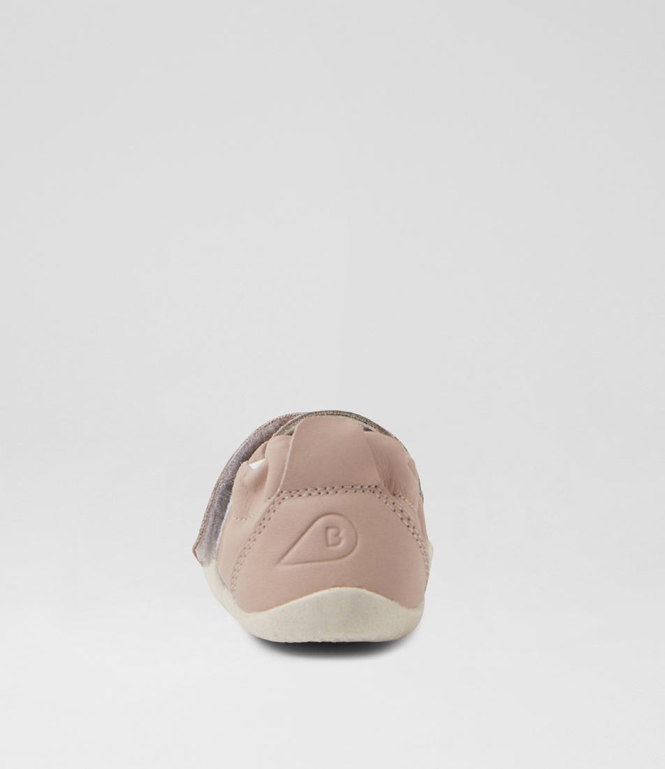 Bobux Xp Marvel Infant Taupe Leather Sneakers