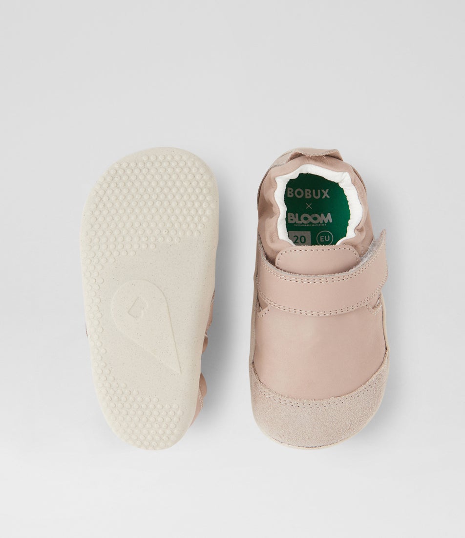 Bobux Xp Marvel Infant Taupe Leather Sneakers