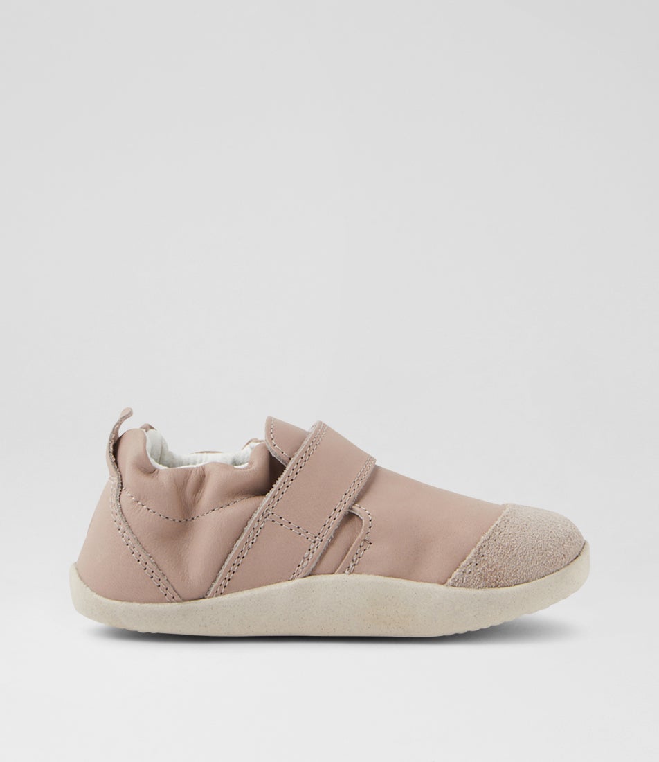 Bobux Xp Marvel Infant Taupe Leather Sneakers