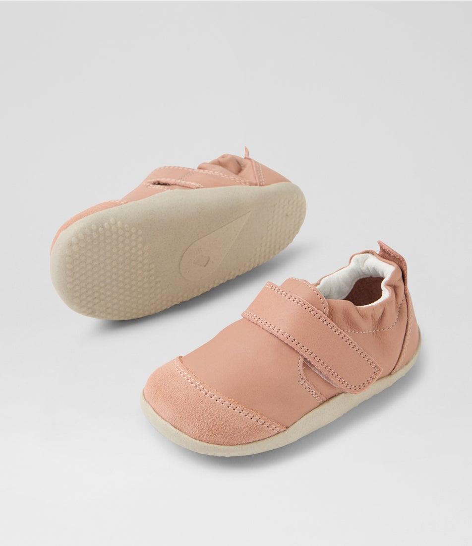 Bobux Xp Marvel Pre Rose Leather Flat Shoes