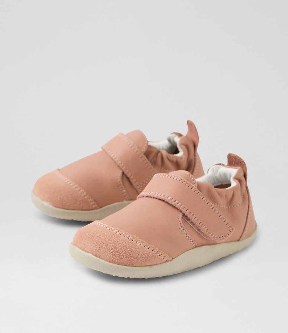 bobux Xp Marvel Pre Rose Leather Flat Shoes