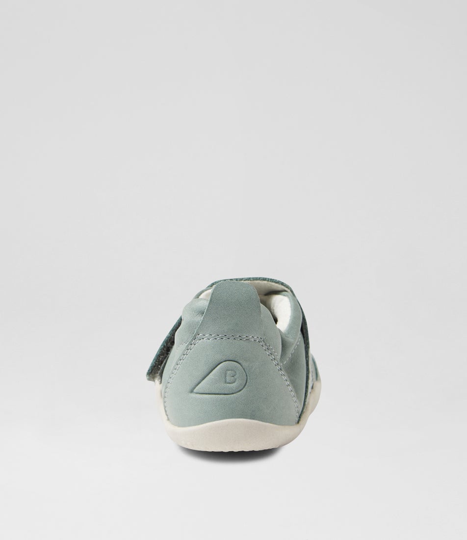 Bobux Xp Marvel Pre Sage Leather Flat Shoes