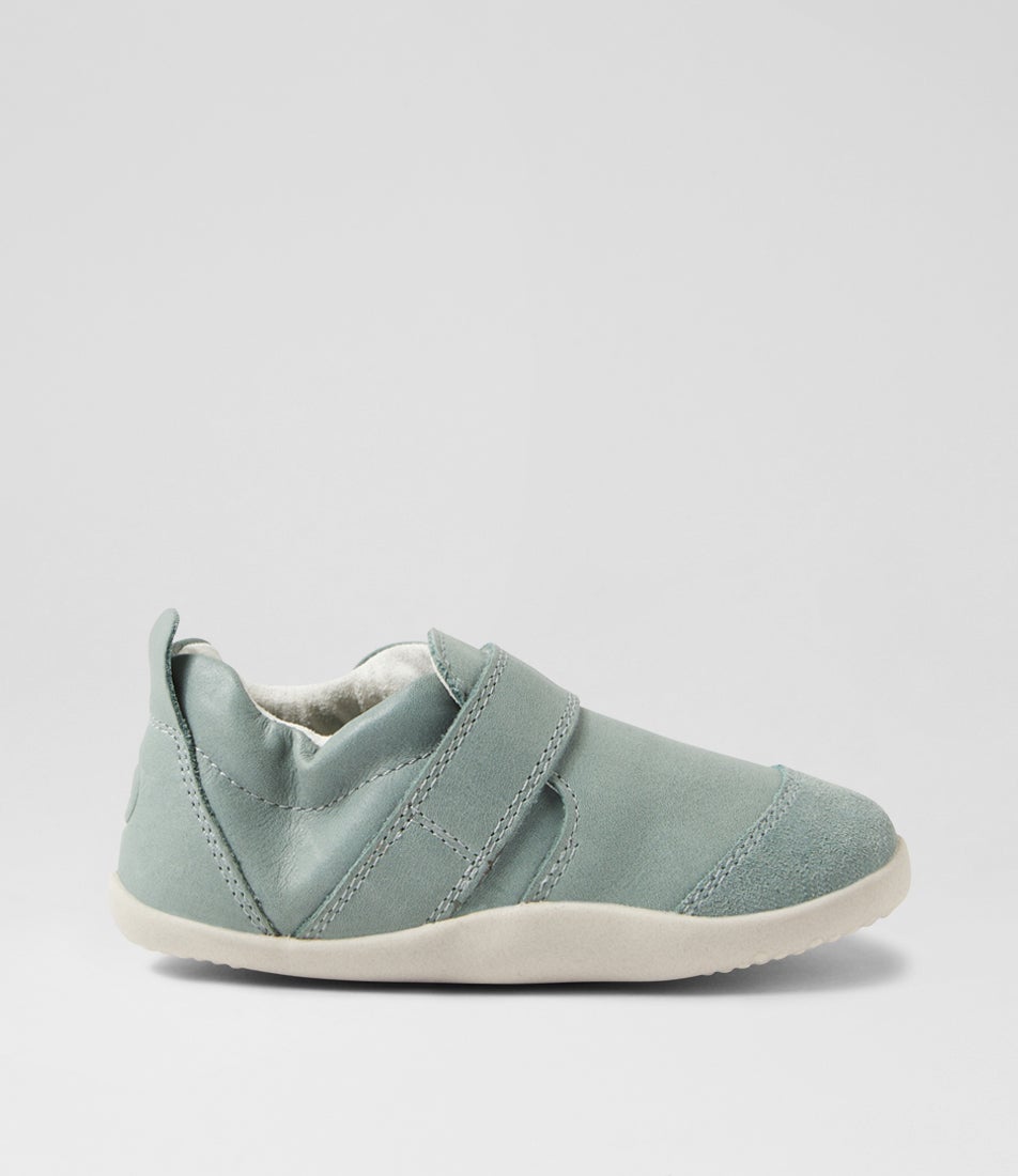 Bobux Xp Marvel Pre Sage Leather Flat Shoes