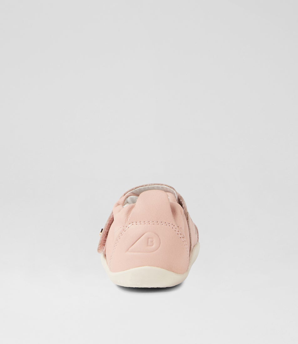 Bobux Xp Ripple Cameo Rose Leather Flat Shoes