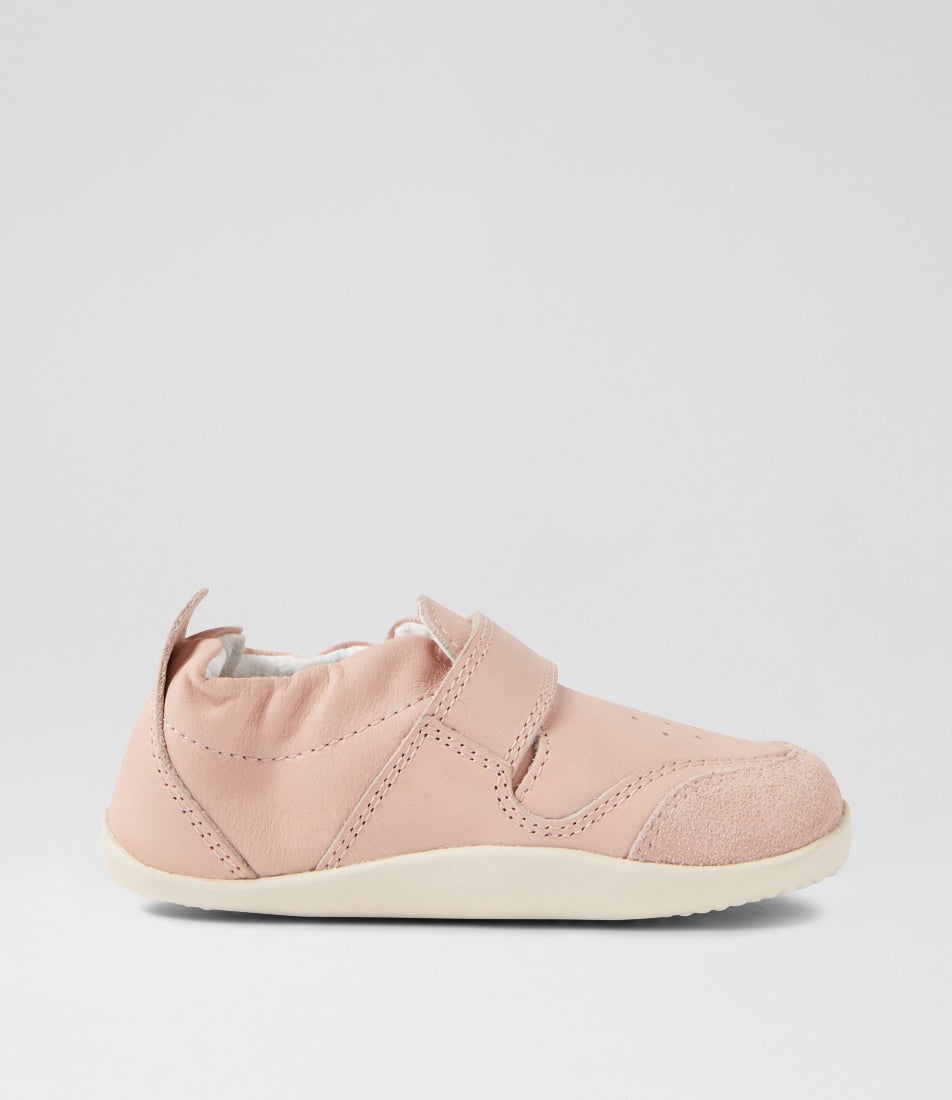 Bobux Xp Ripple Cameo Rose Leather Flat Shoes