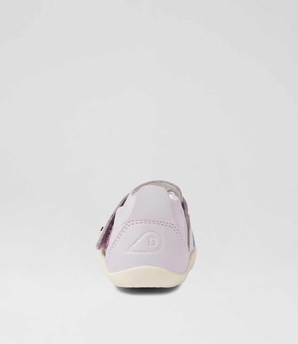 Bobux Xp Ripple Thistle Leather Flat Shoes