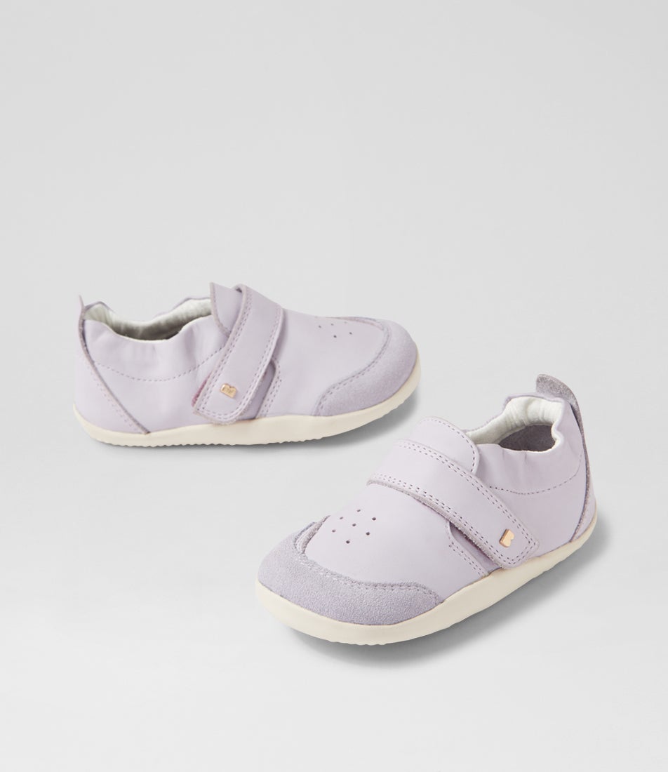 bobux Xp Ripple Thistle Leather Flat Shoes