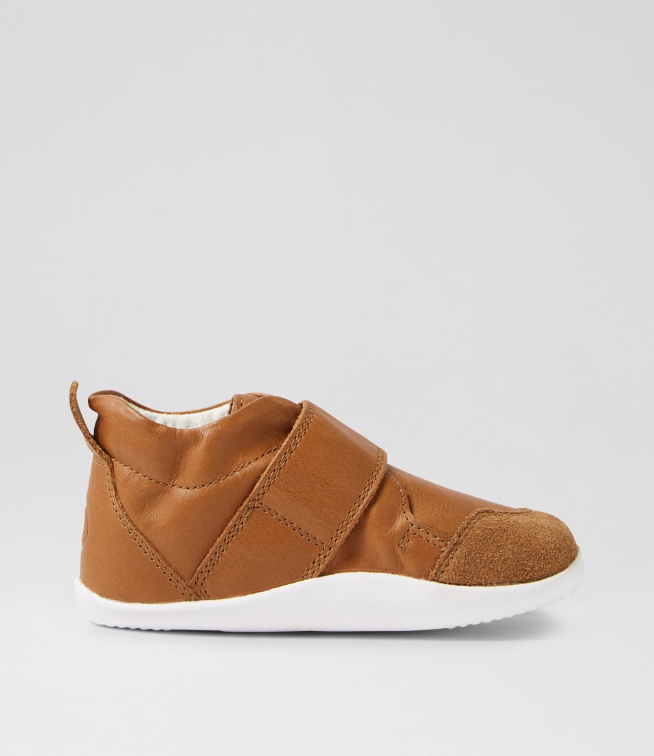 Bobux Xp Rover Caramel Leather Ankle Boots