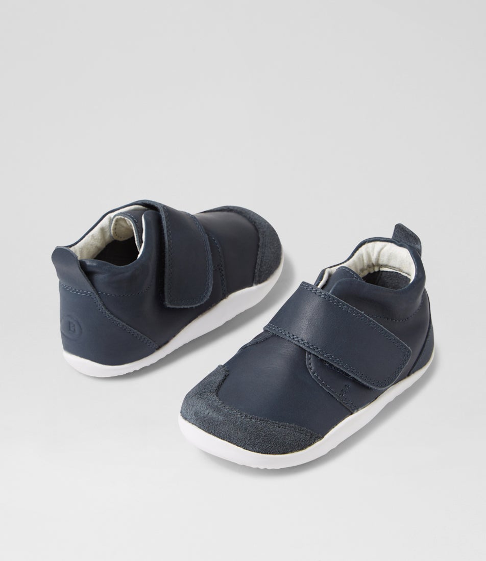 bobux Xp Rover Navy Leather Ankle Boots