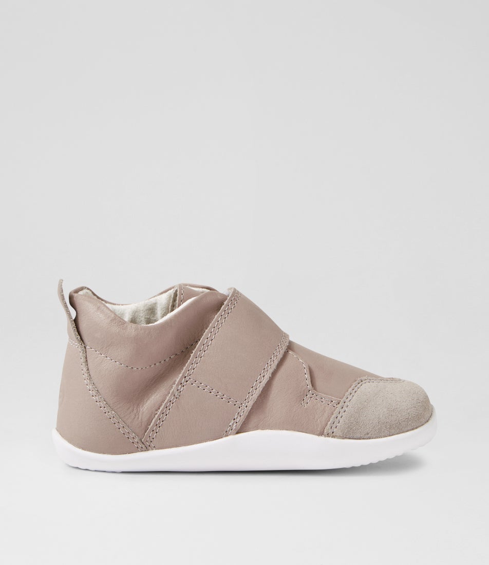 Bobux Xp Rover Taupe Leather Ankle Boots