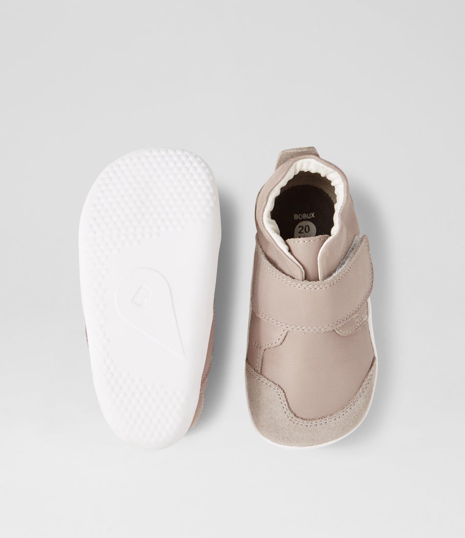 Bobux Xp Rover Taupe Leather Ankle Boots