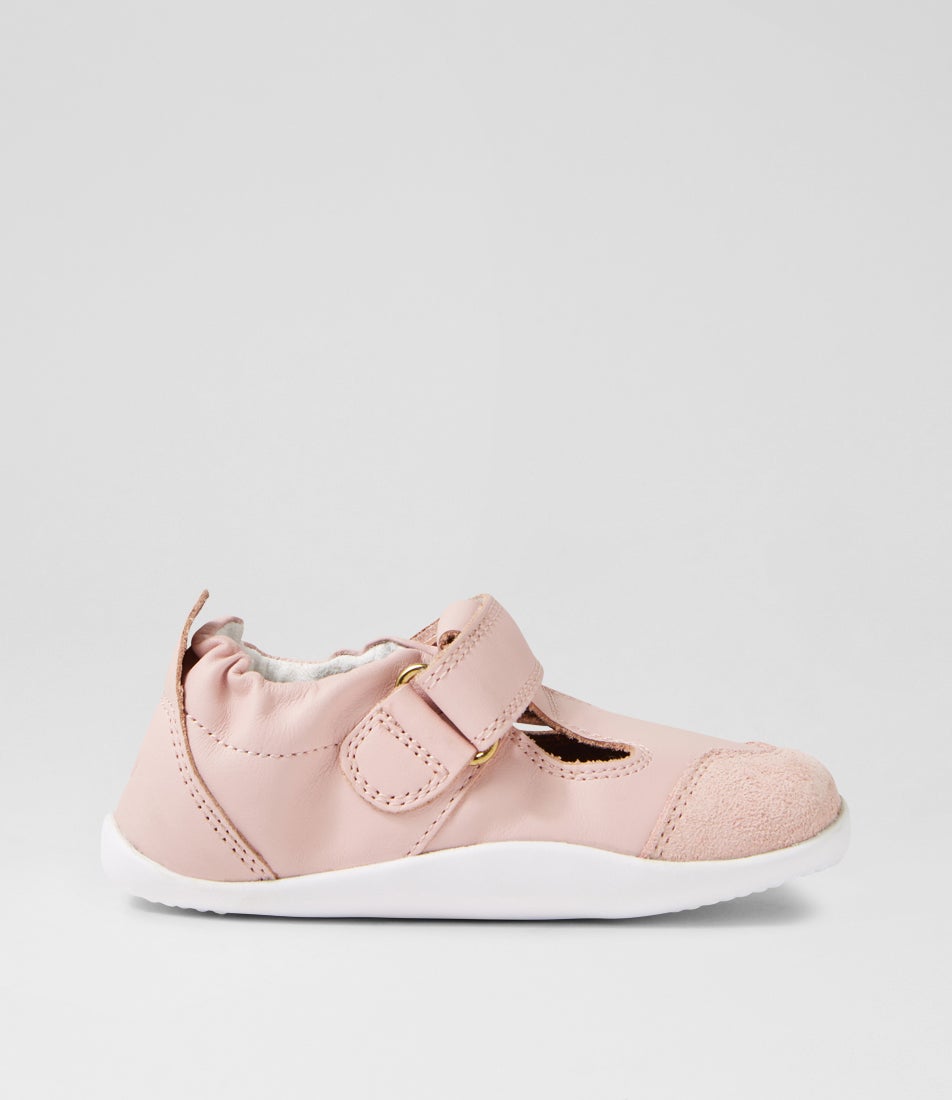 Bobux Xp Scout Ballet Pink Leather Flat Shoes