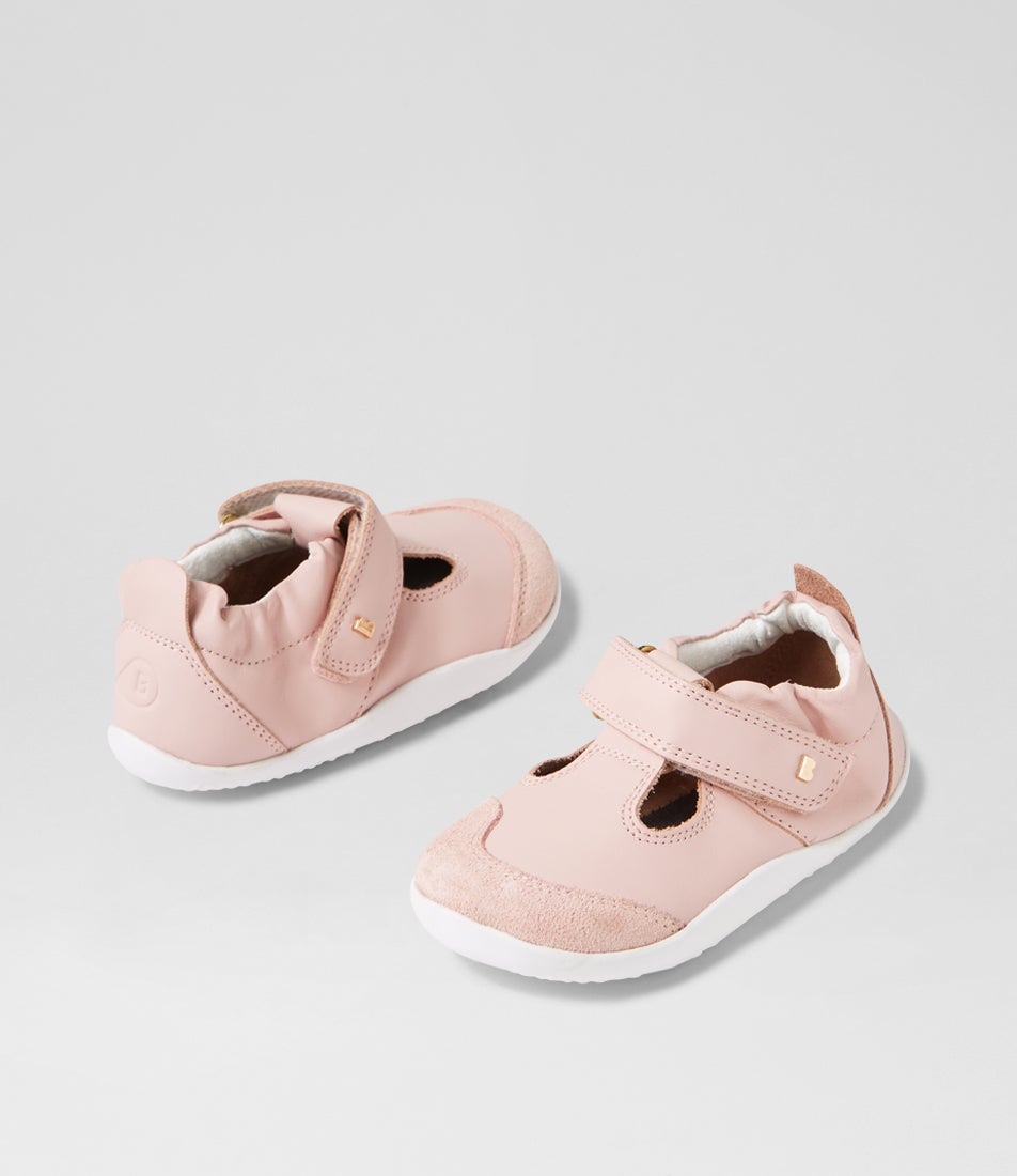 bobux Xp Scout Ballet Pink Leather Flat Shoes