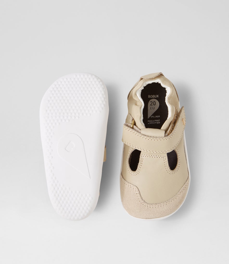 Bobux Xp Scout Woodash Leather Flat Shoes