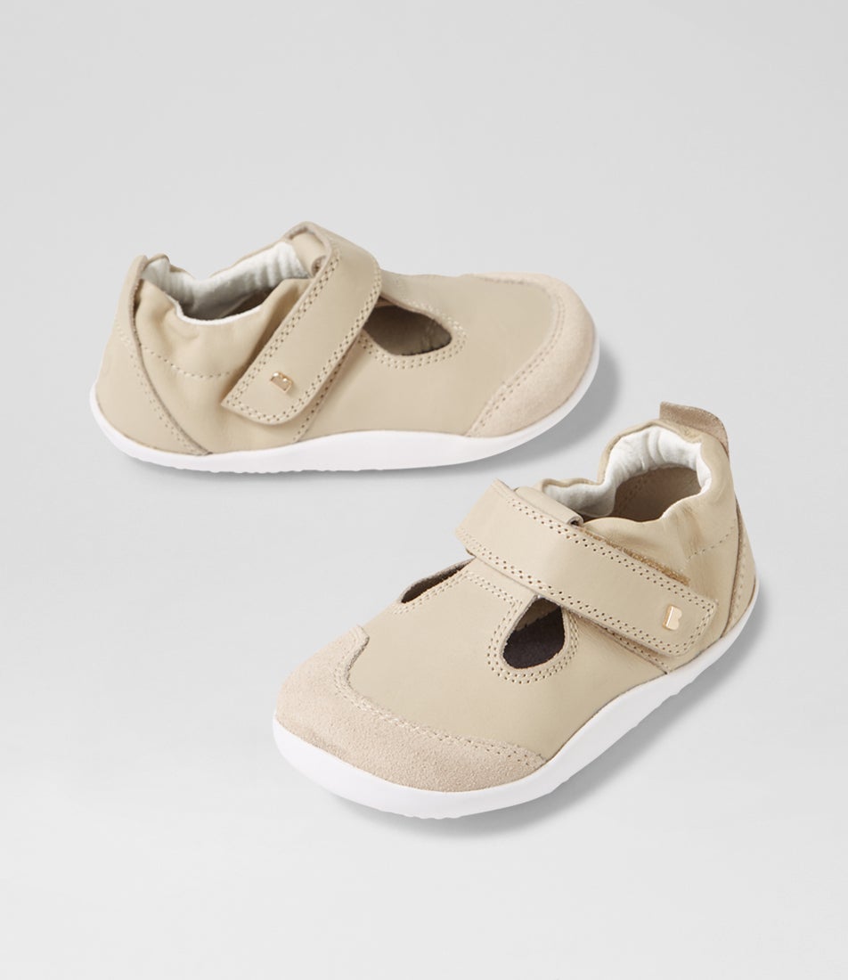 bobux Xp Scout Woodash Leather Flat Shoes