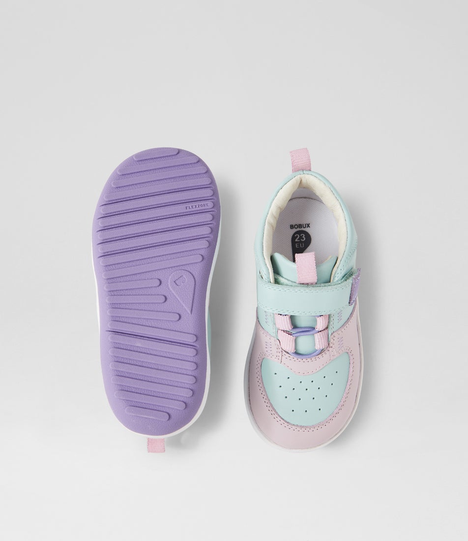 Bobux Iw Backspin Keep Sake Freshmint Multi Sneakers