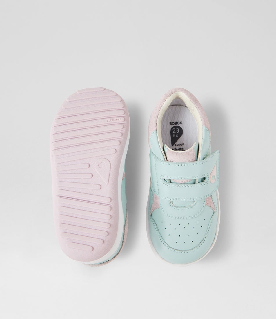Bobux Iw Baseline Fresh Mint Keepsake Multi Sneakers