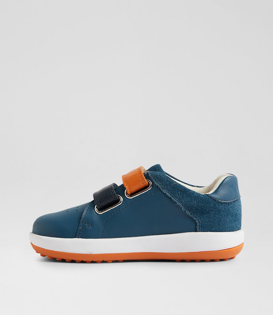 Bobux Iw Breakpoint Toddler Tidal Teal Leather Sneakers