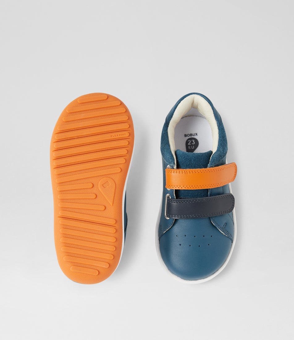 Bobux Iw Breakpoint Toddler Tidal Teal Leather Sneakers