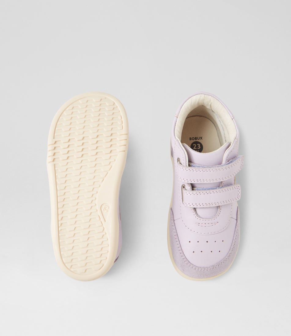 Bobux Iw Champ High Toddler Thistle Leather Ankle Boots