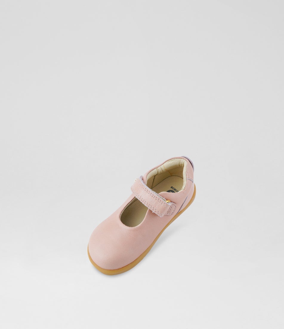 Bobux Iw Delight Toddler Dusk Pearl Leather Flat Shoes