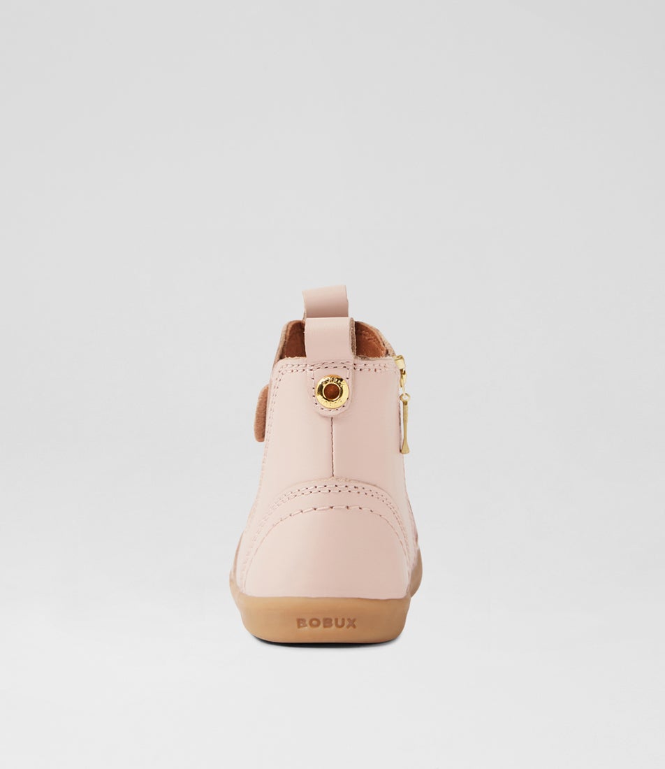 Bobux Iw Jodhpur Toddler Cameo Rose Leather Chelsea Boots
