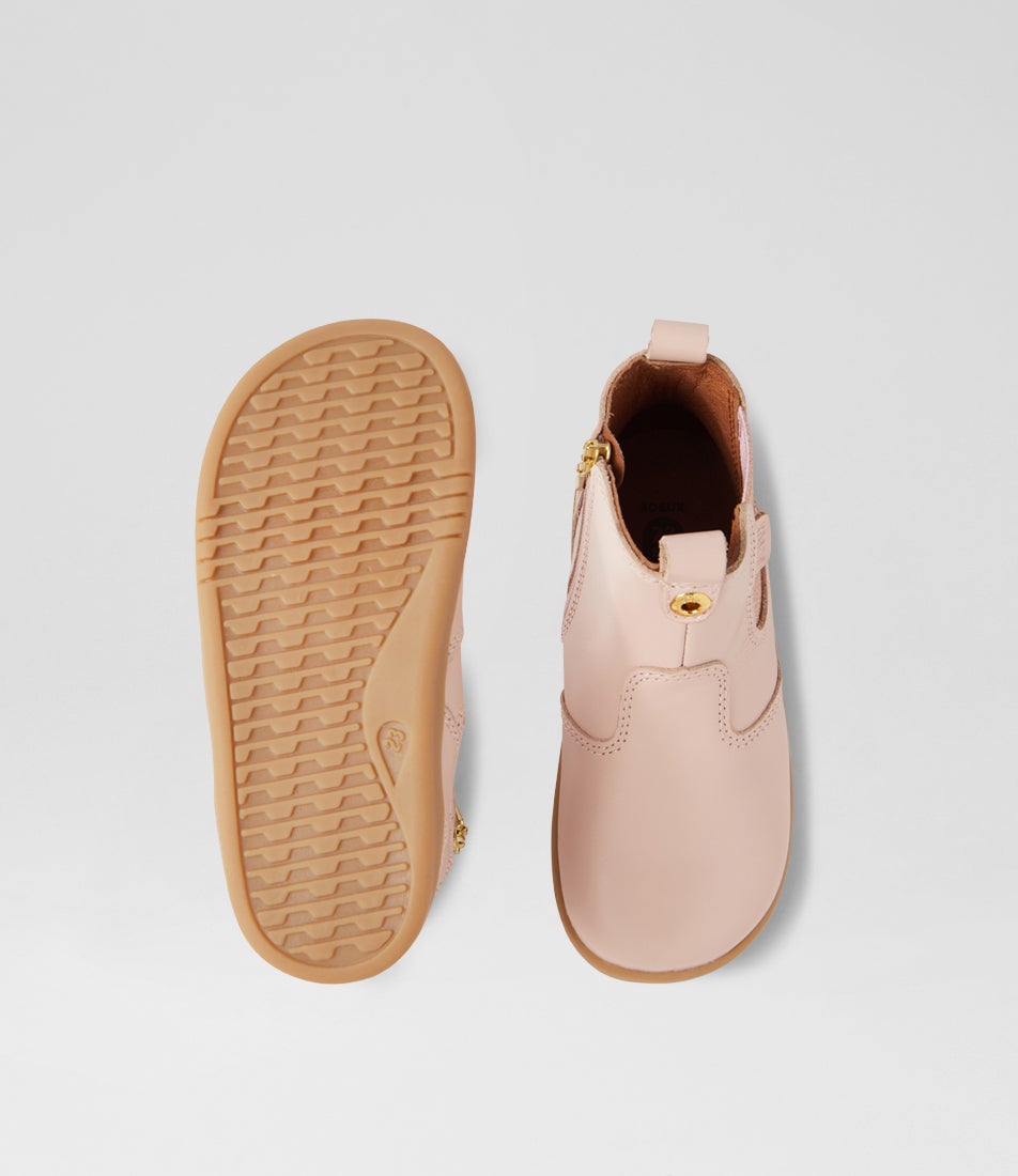 Bobux Iw Jodhpur Toddler Cameo Rose Leather Chelsea Boots