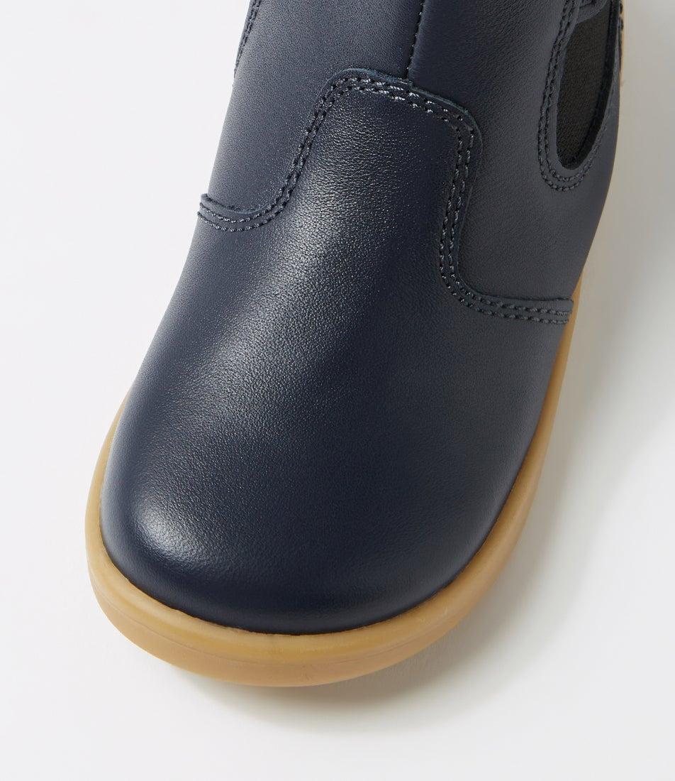 Bobux Iw Jodhpur Toddler Navy Leather Chelsea Boots