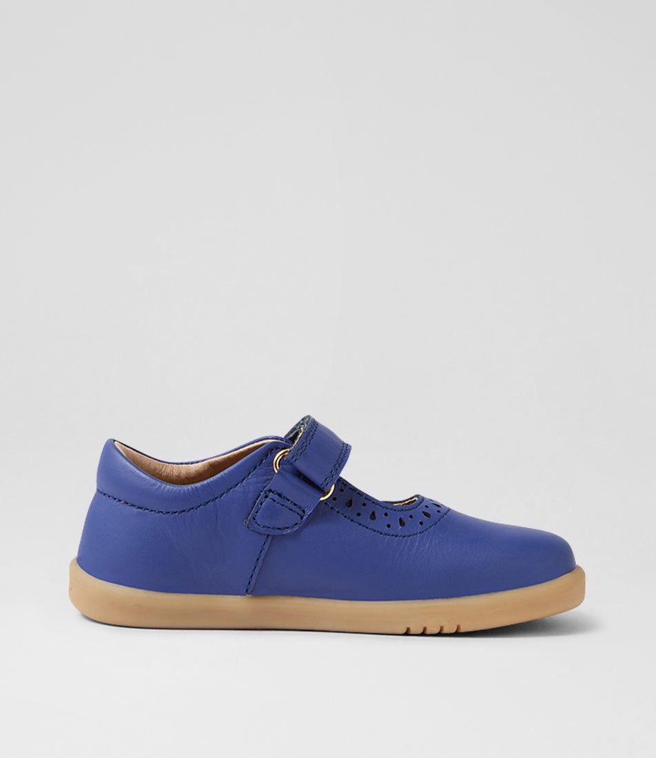 Bobux Iw Lola Toddler Future Dusk Leather Flat Shoes