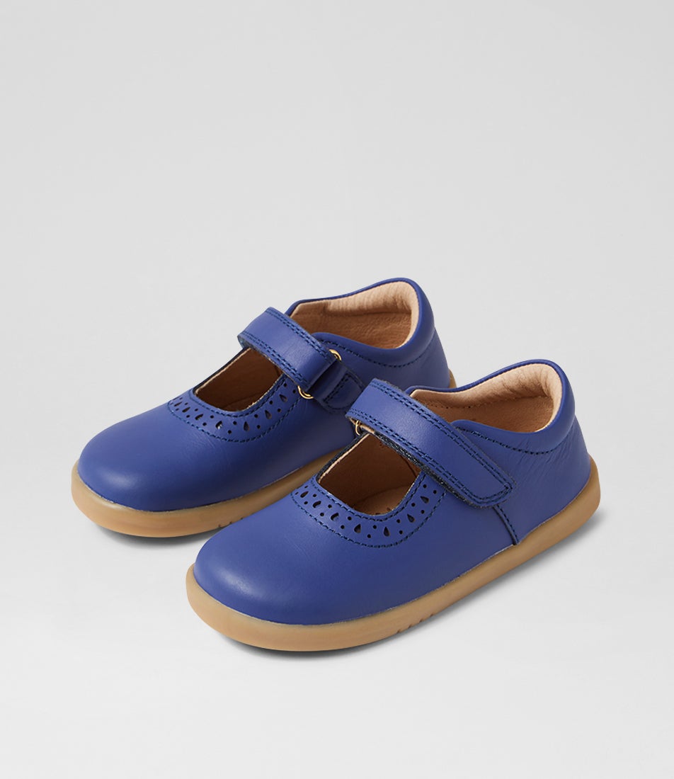 bobux Iw Lola Toddler Future Dusk Leather Flat Shoes
