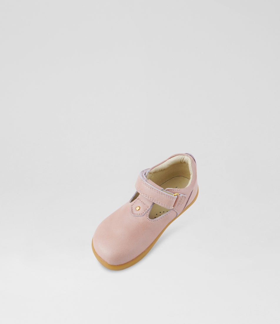 Bobux Iw Louise Toddler Dusk Pearl Leather Flat Shoes