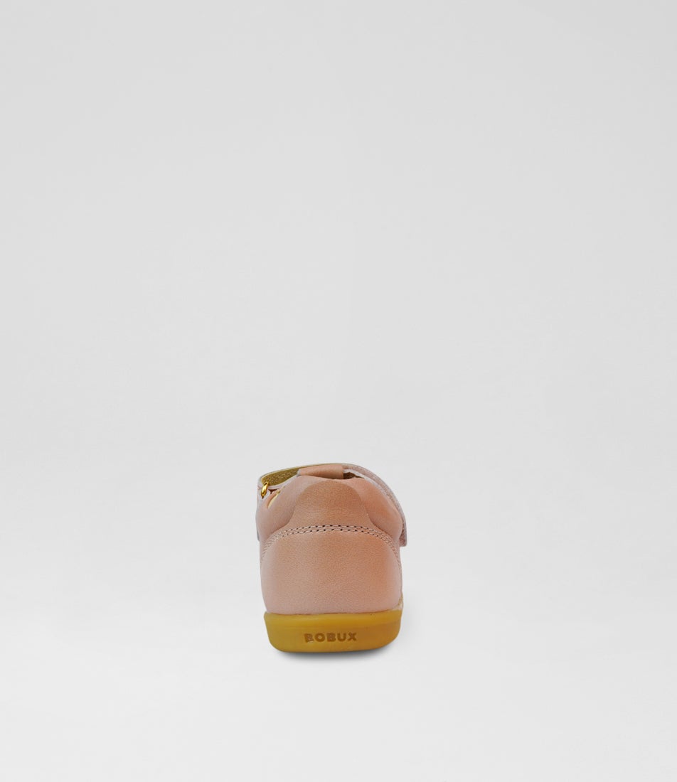 Bobux Iw Louise Toddler Dusk Pearl Leather Flat Shoes