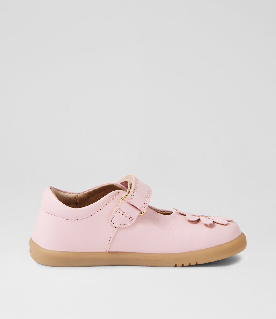 Bobux Iw Pixie Toddler Parfait Pink Leather Flat Shoes