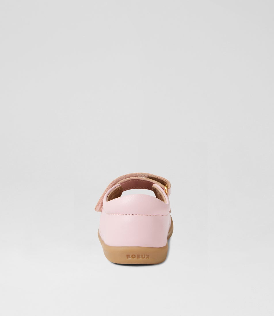 Bobux Iw Pixie Toddler Parfait Pink Leather Flat Shoes