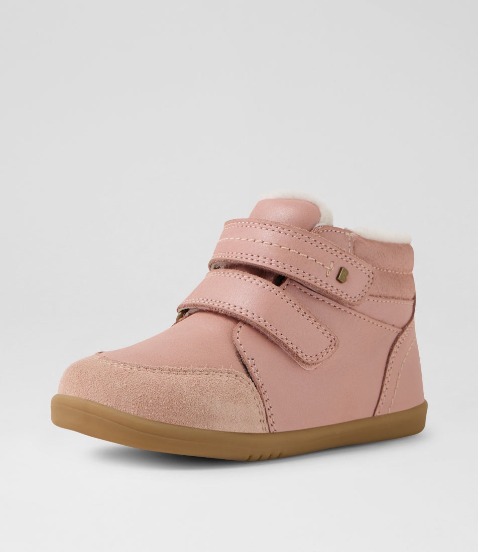 Bobux Iw Timber Arctic Toddler Dusk Pearl Leather Ankle Boots