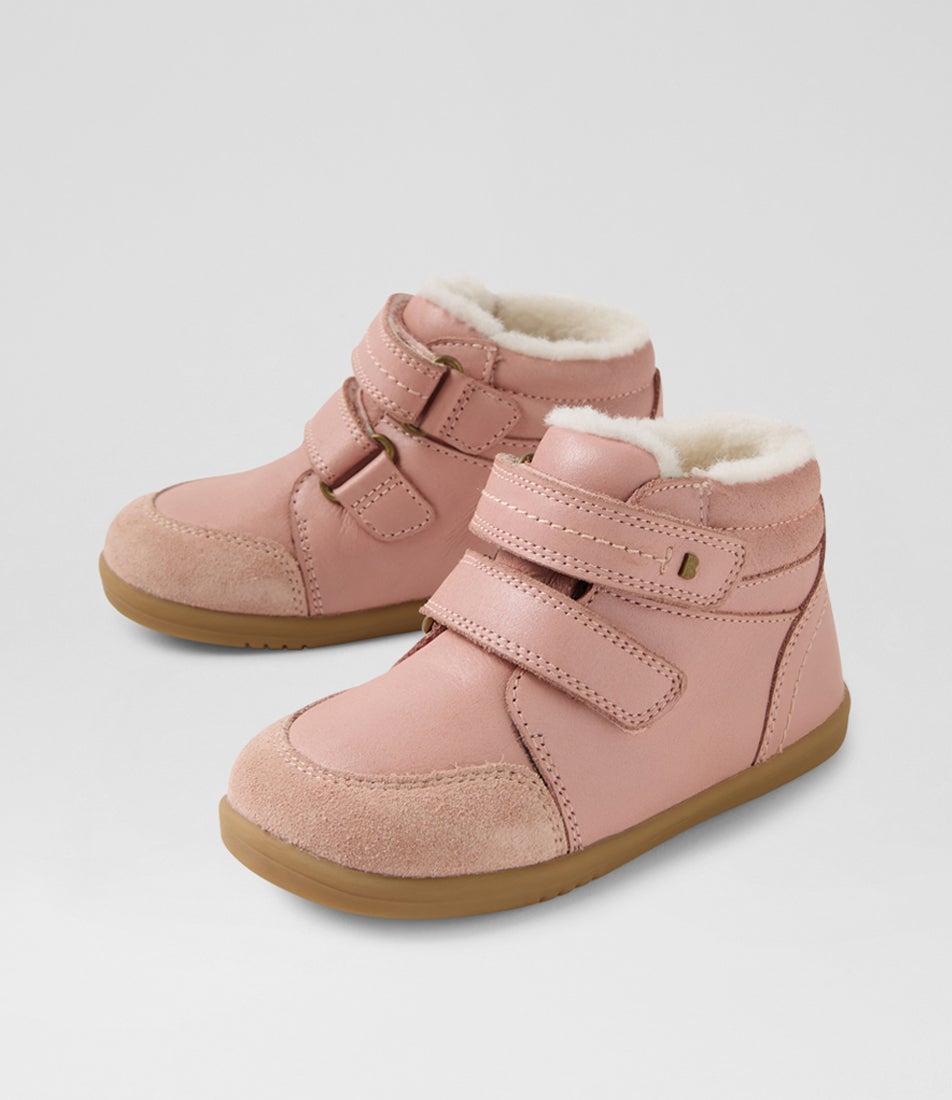 bobux Iw Timber Arctic Toddler Dusk Pearl Leather Ankle Boots