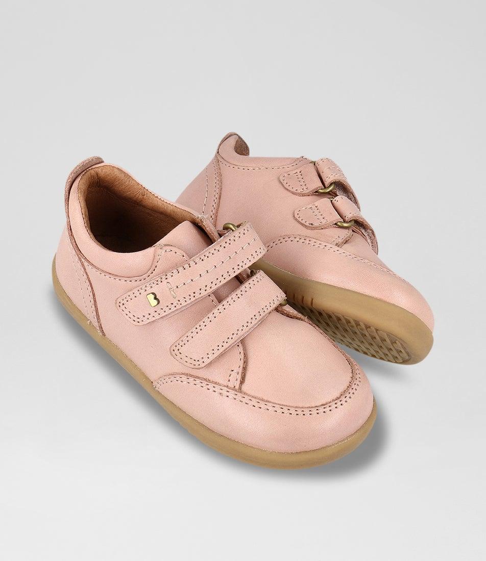 Bobux Iw Timber Low Toddler Dusk Pearl Leather Sneakers