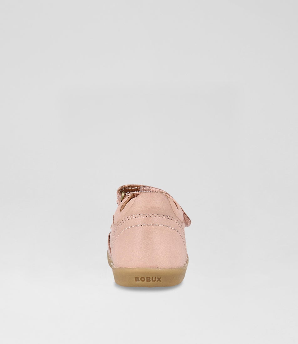 Bobux Iw Timber Low Toddler Dusk Pearl Leather Sneakers