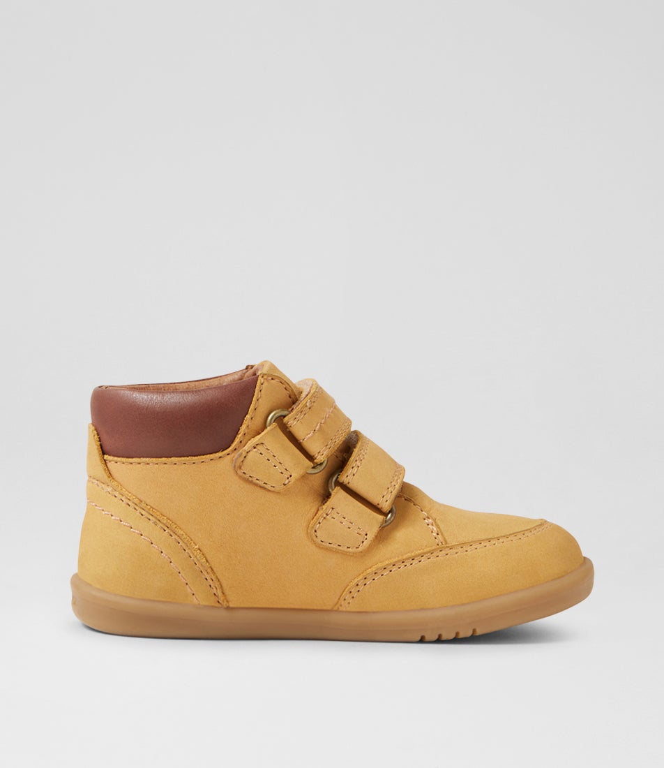 Bobux Iw Timber Toddler Oak Buff Nubuck Ankle Boots