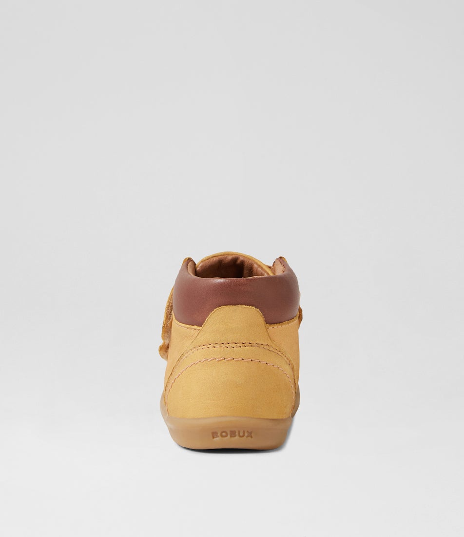 Bobux Iw Timber Toddler Oak Buff Nubuck Ankle Boots