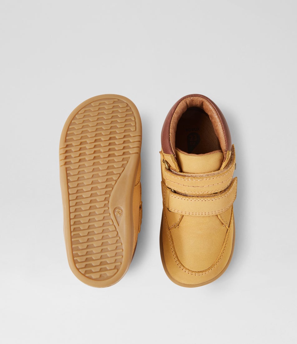 Bobux Iw Timber Toddler Oak Buff Nubuck Ankle Boots
