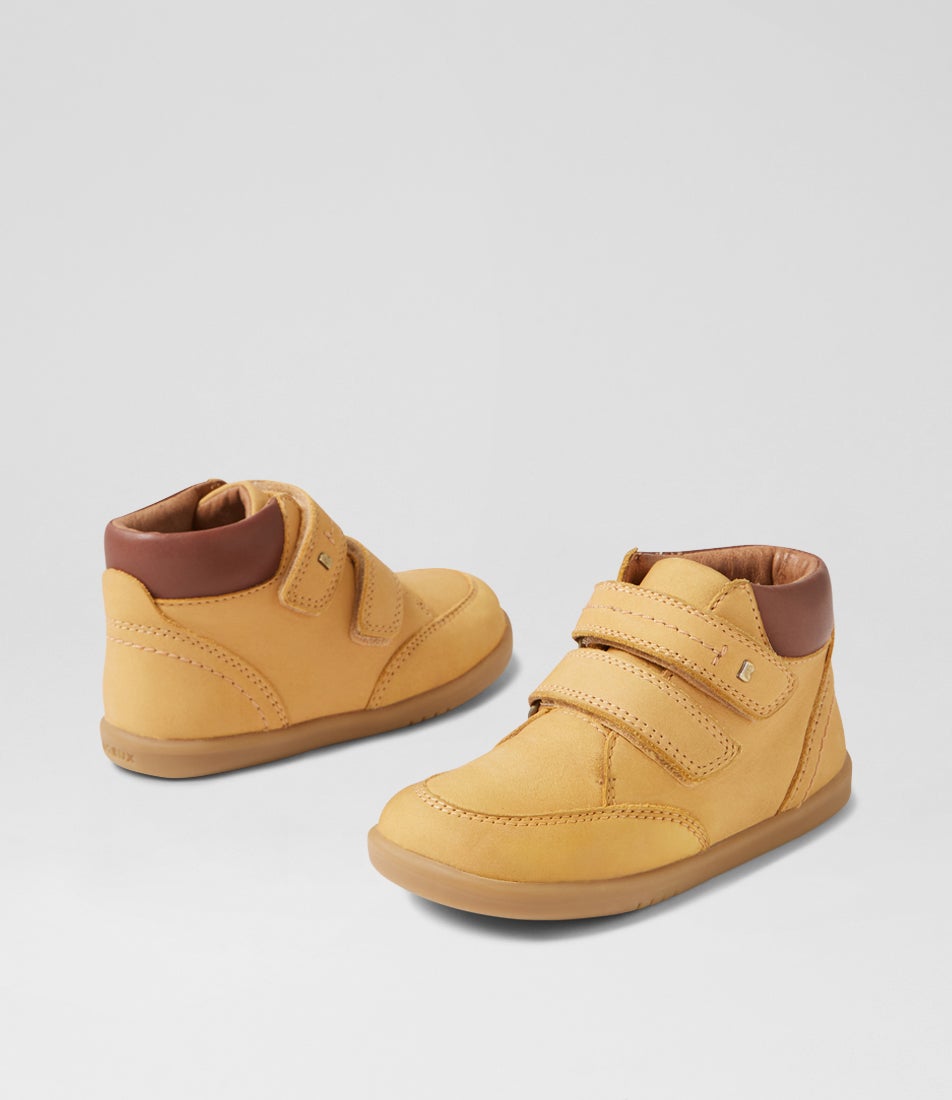 bobux Iw Timber Toddler Oak Buff Nubuck Ankle Boots