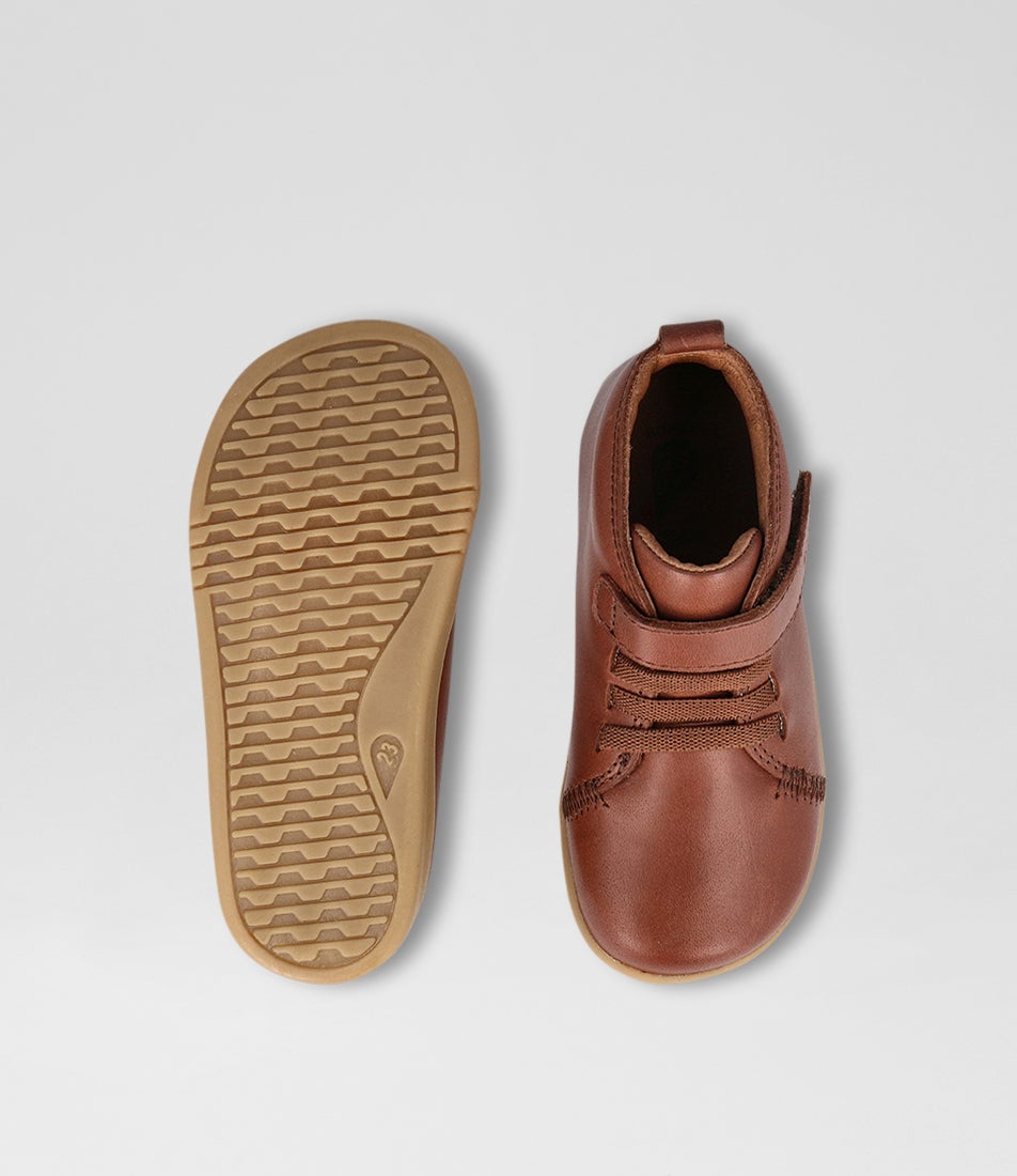 bobux Iw Voyager Toddler Toffee Leather Ankle Boots