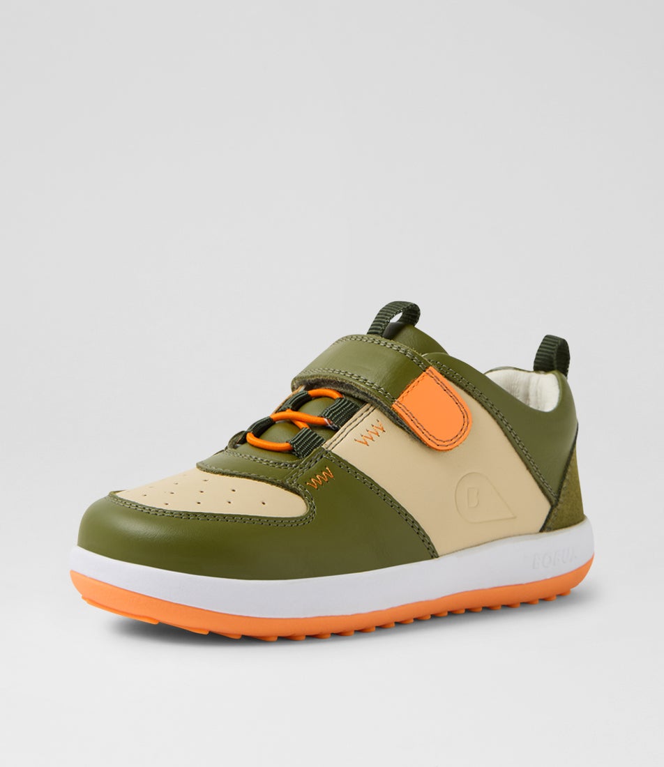 Bobux Kp Backspin Junior Sea Kelp Woodash Multi Sneakers