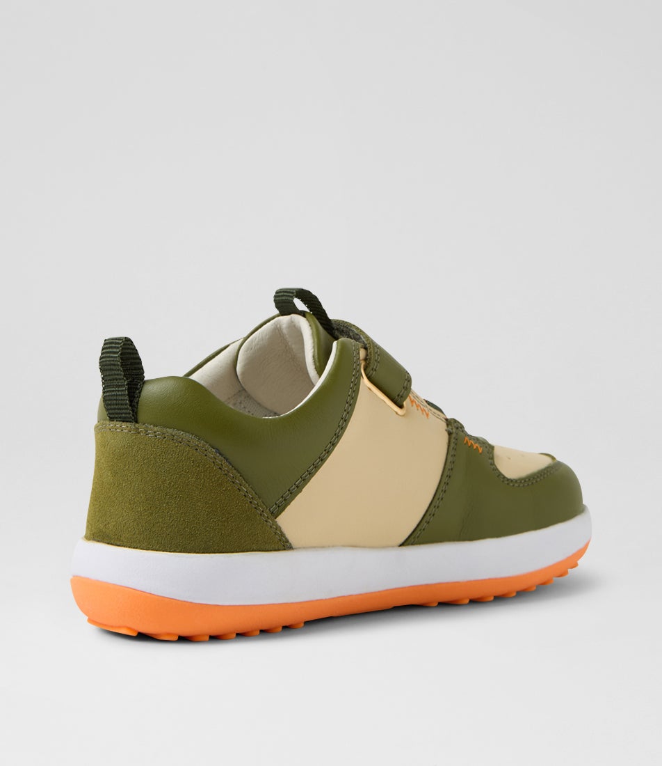 Bobux Kp Backspin Junior Sea Kelp Woodash Multi Sneakers