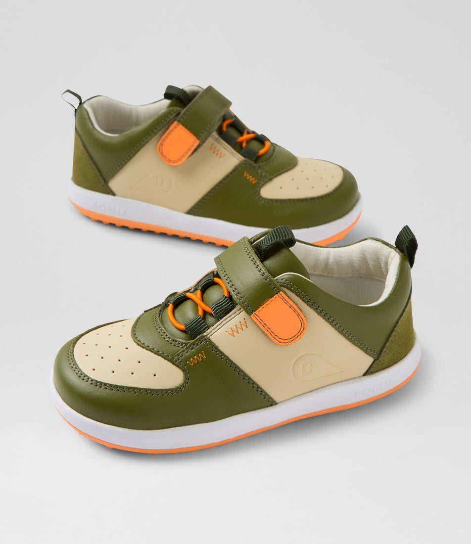 bobux Kp Backspin Junior Sea Kelp Woodash Multi Sneakers