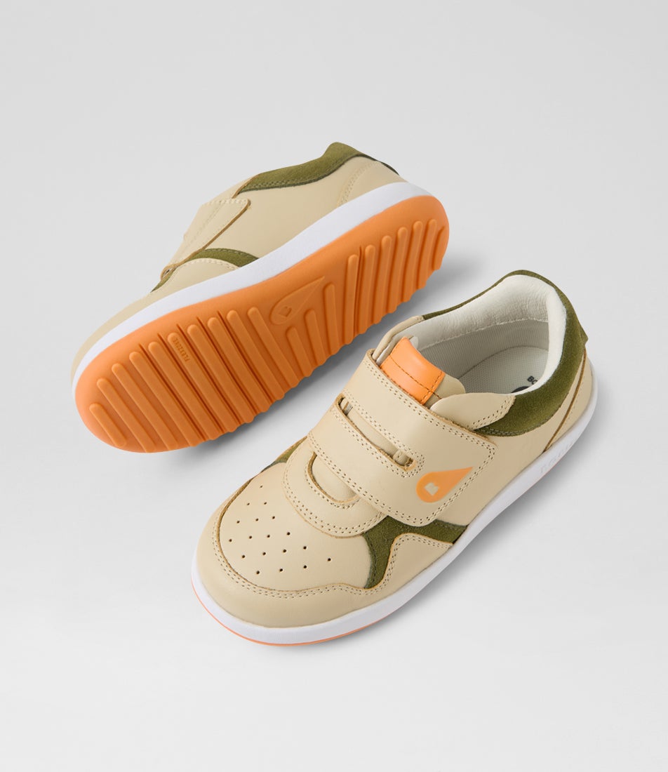 Bobux Kp Baseline Junior Woodash Sea Kelp Multi Sneakers